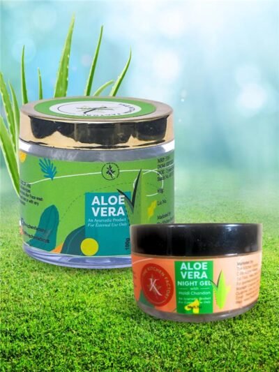 Aloe Vera Day Gel + Aloe Vera Night Gel (with Haldi Chandan)