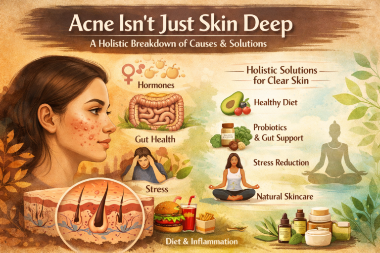 Acne Isn’t Just Skin Deep  A Holistic Breakdown of Causes & Solutions