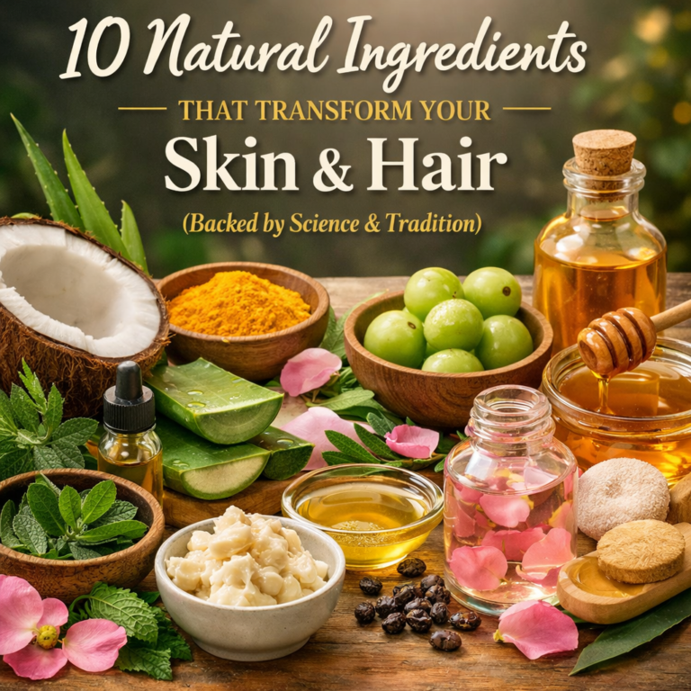 10 Natural Ingredients That Transform Your Skin & Hair (Backed by Science & Tradition)