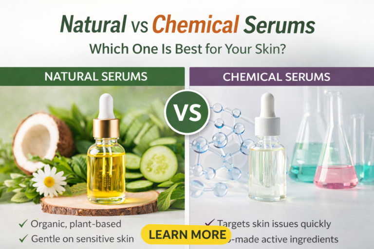 Natural Serums vs Chemical Serums Which Is Better for Your Skin?