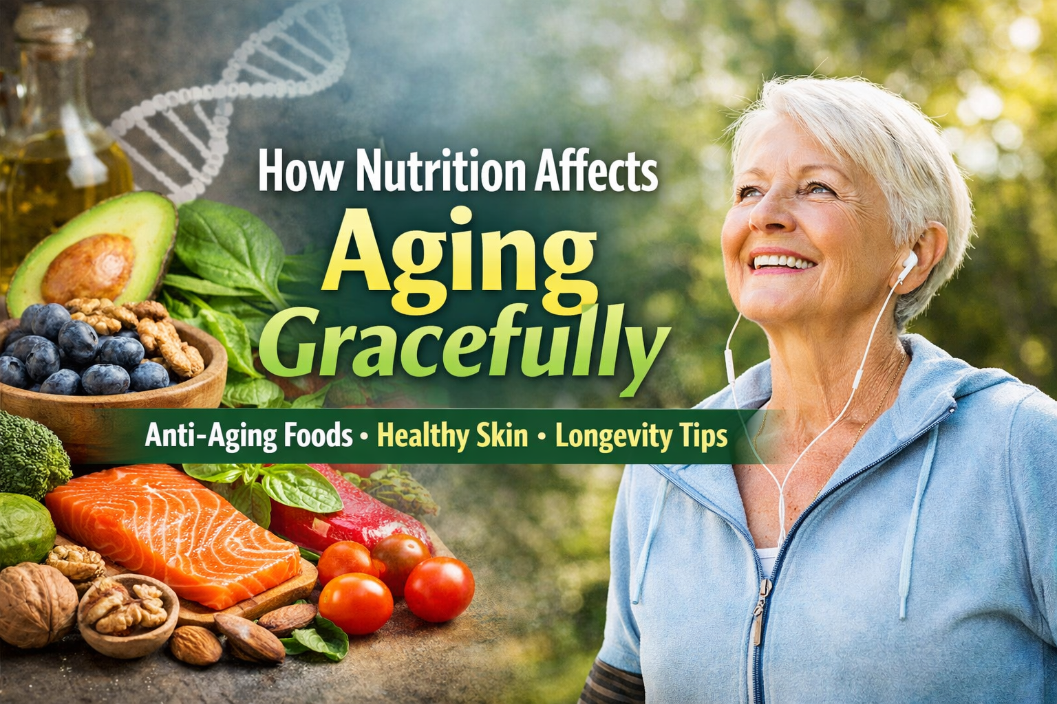 How Nutrition Affects Aging Gracefully