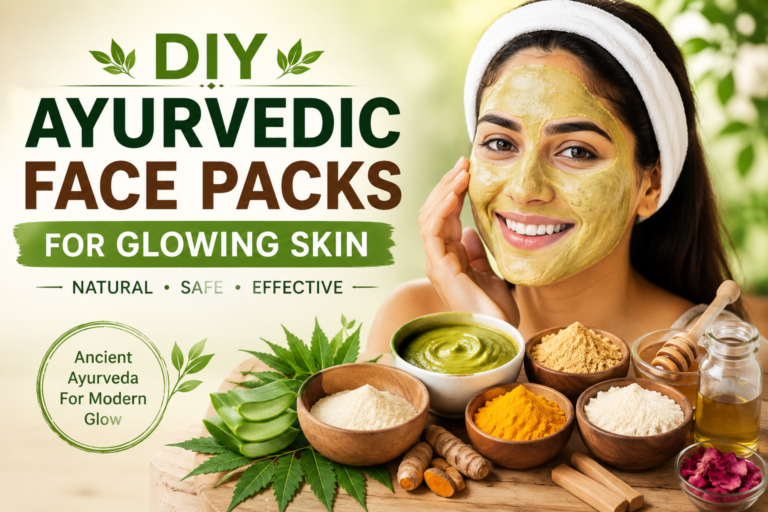 DIY Ayurvedic Face Packs for Glowing Skin