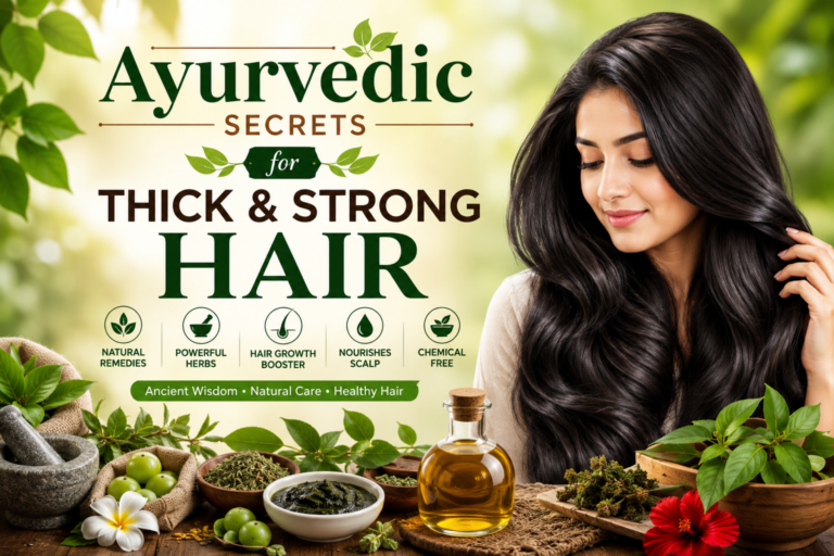 Ayurvedic Secrets for Thick and Strong Hair