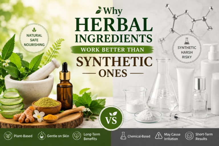 Why Herbal Ingredients Work Better Than Synthetic Ones