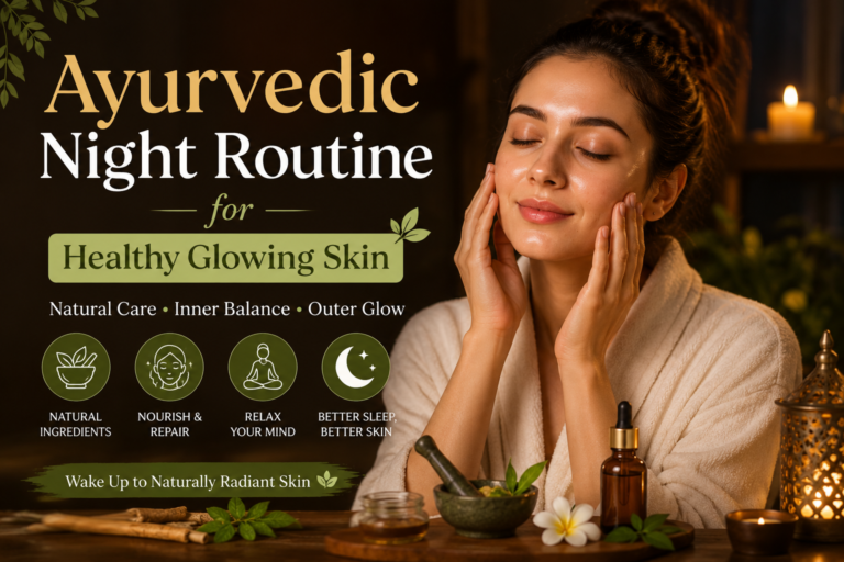 Ayurvedic Night Routine for Healthy Glowing Skin