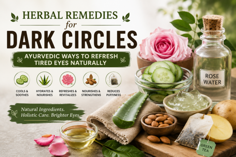 Herbal Remedies for Dark Circles: Ayurvedic Ways to Refresh Tired Eyes Naturally