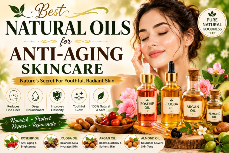 Best Natural Oils for Anti-Aging Skincare