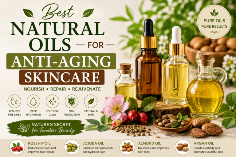 Best Natural Oils for Anti-Aging Skincare