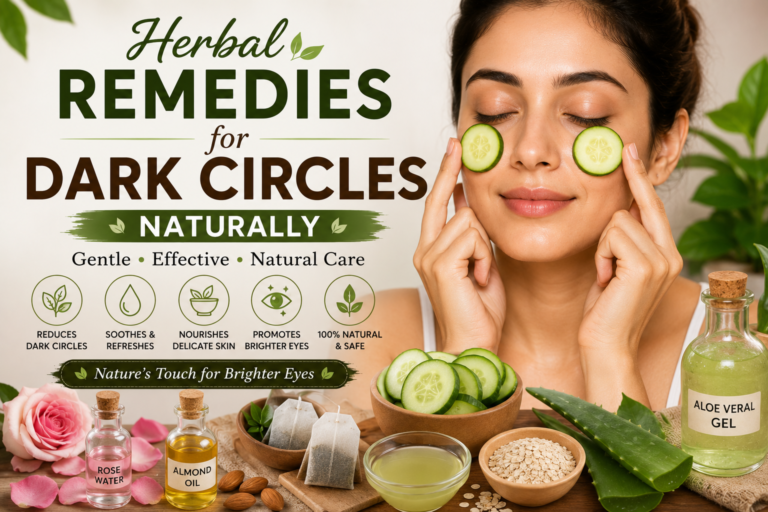 Herbal Remedies for Dark Circles Naturally
