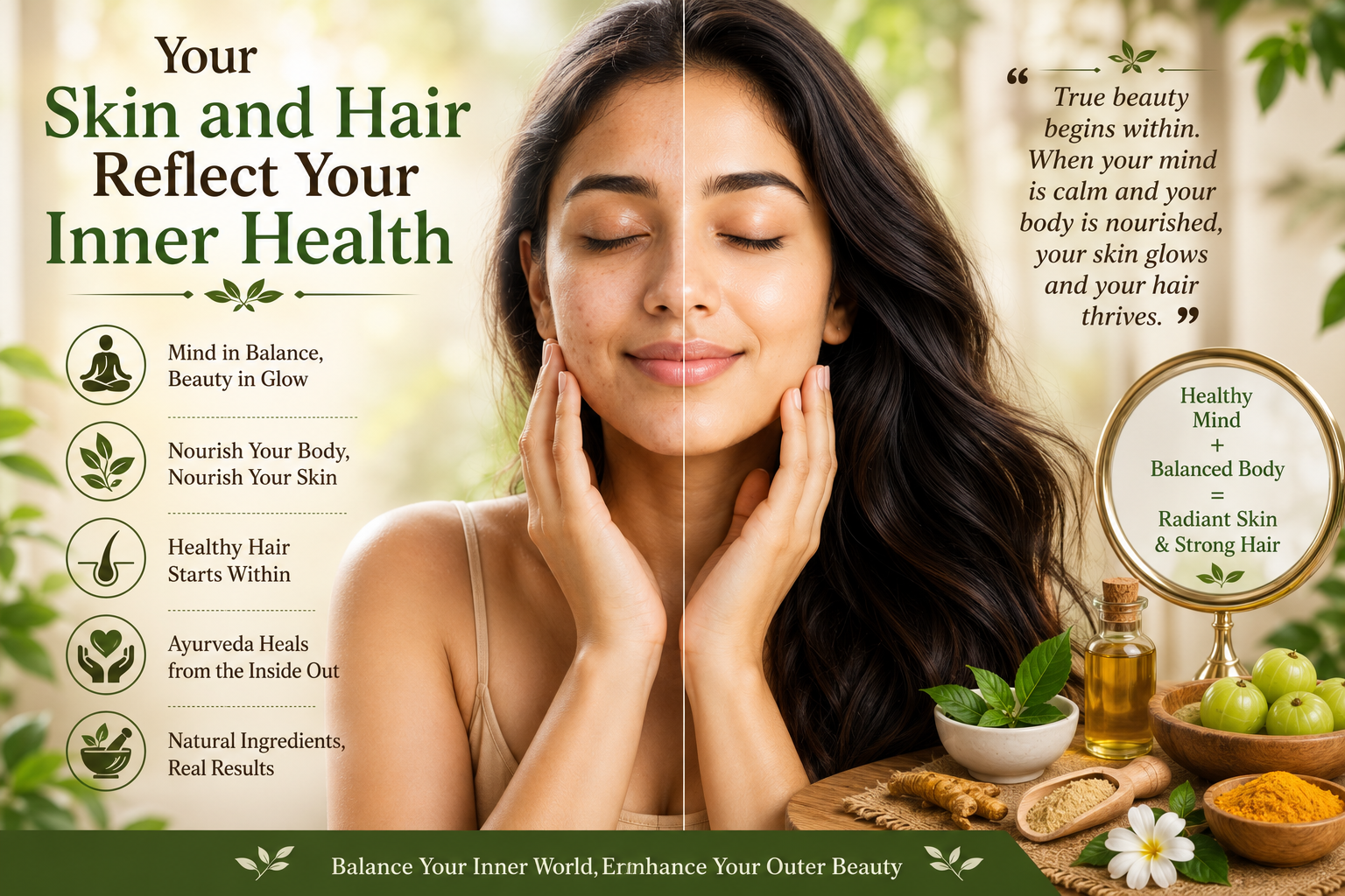 Your Skin and Hair Reflect Your Inner Health