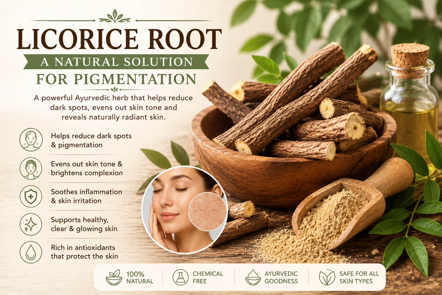 Licorice Root – A Natural Solution for Pigmentation