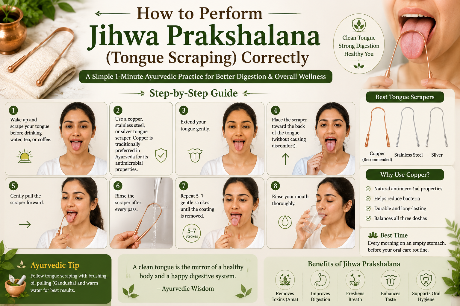 Complete Ayurvedic Morning Routine for Better Digestion