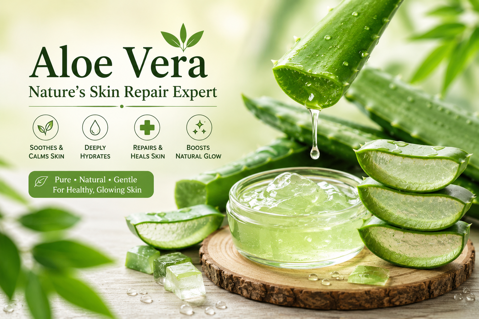 Fresh Aloe Vera for Pigmentation
