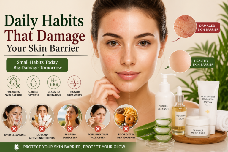 Daily Habits That Damage Your Skin Barrier