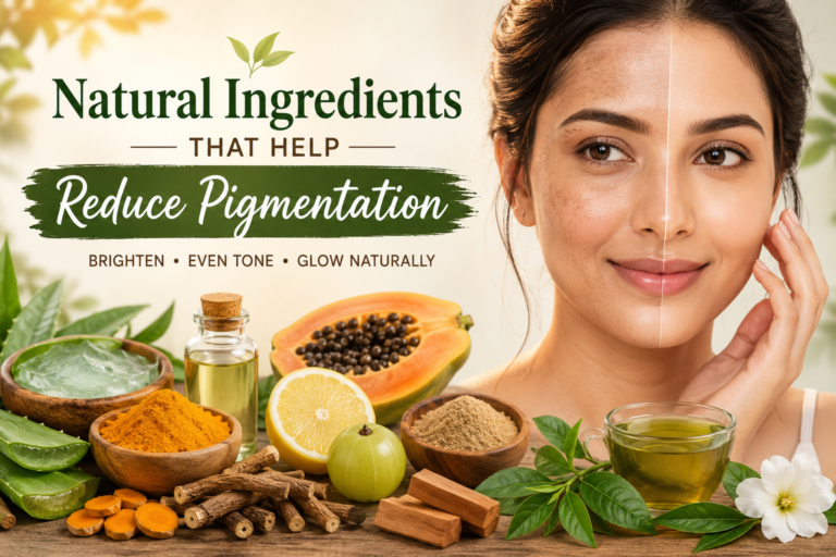 Natural Ingredients That Help Reduce Pigmentation