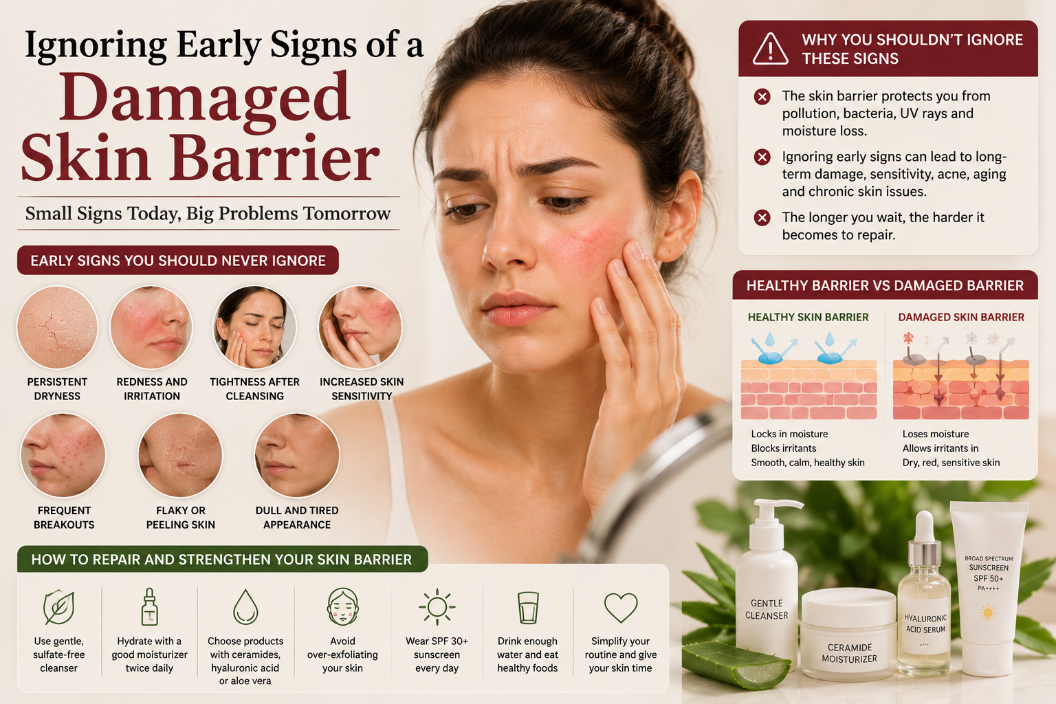 Healthy Skin Barrier Routine