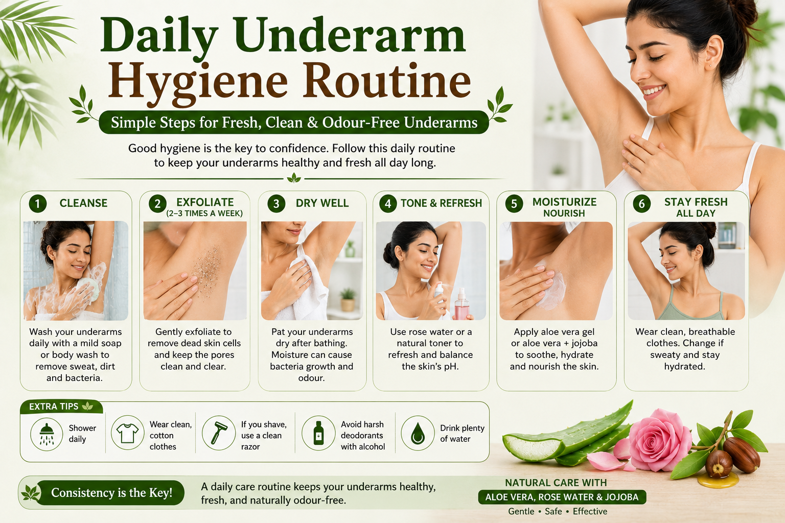 Daily Underarm Hygiene Routine
