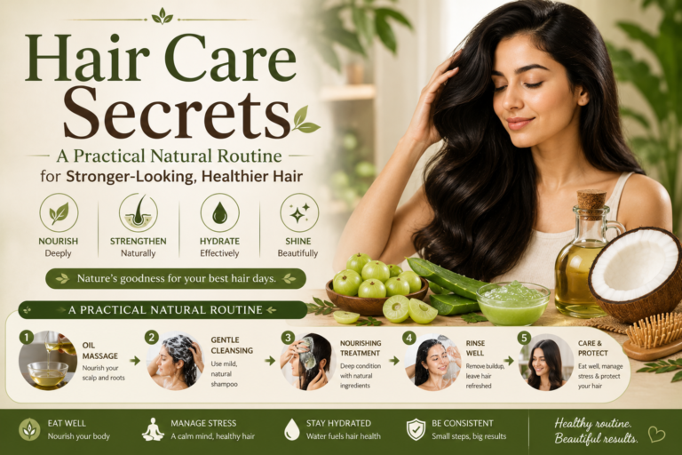 Hair Care Secrets A Practical Natural Routine for Stronger-Looking, Healthier Hair