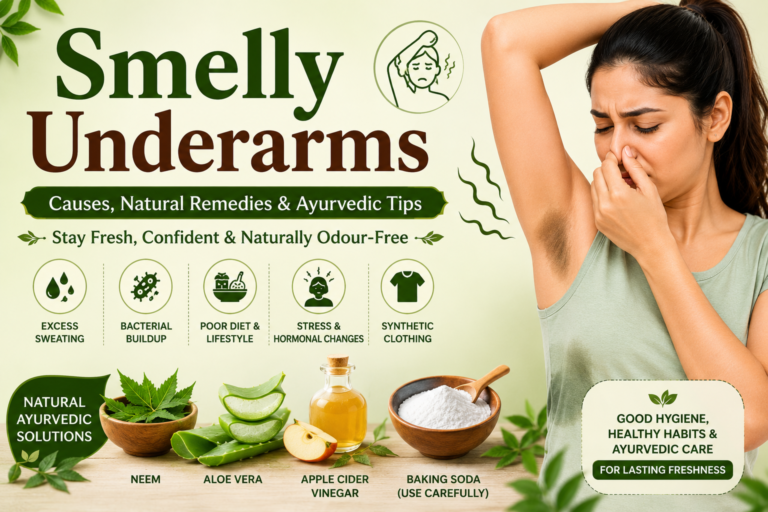 Smelly underarms