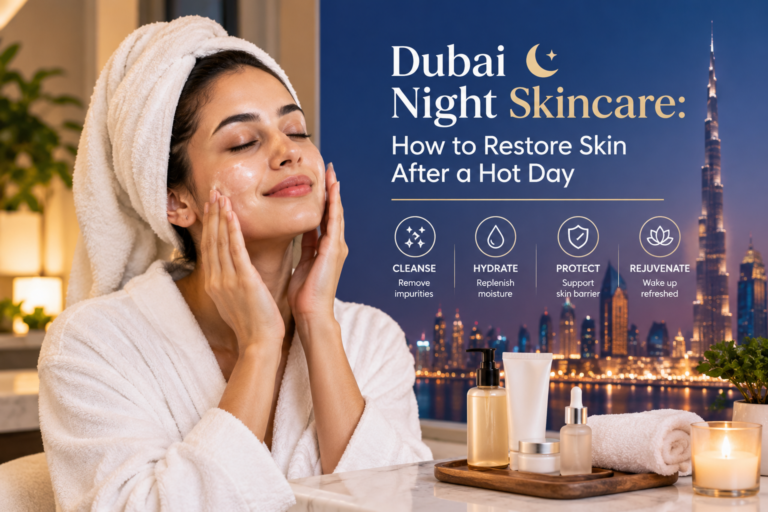 Dubai Night Skincare: How to Restore Skin After a Hot Day