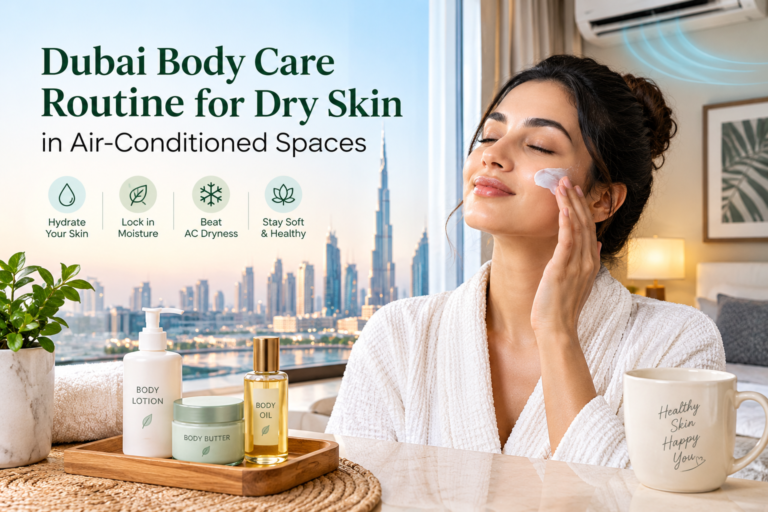 Dubai Body Care Routine for Dry Skin in Air-Conditioned Spaces