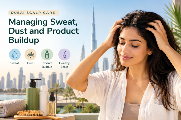 Dubai Scalp Care: Managing Sweat, Dust and Product Buildup