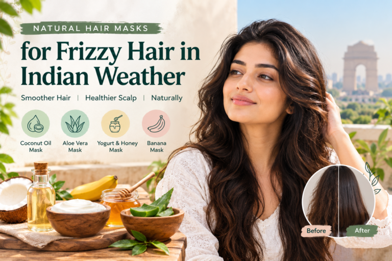 Natural Hair Masks for Frizzy Hair in Indian Weather