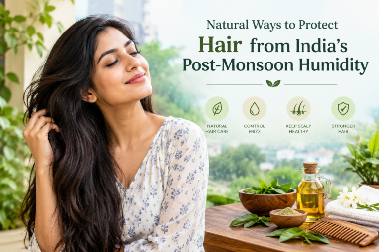 Natural Ways to Protect Hair from India’s Post-Monsoon Humidity