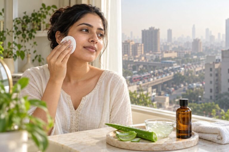 Natural Face Care Tips for Dust and Pollution in Indian Cities